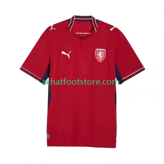 Maillot Tchéquie Domicile Tenue pour Homme 2026 Manche Courte