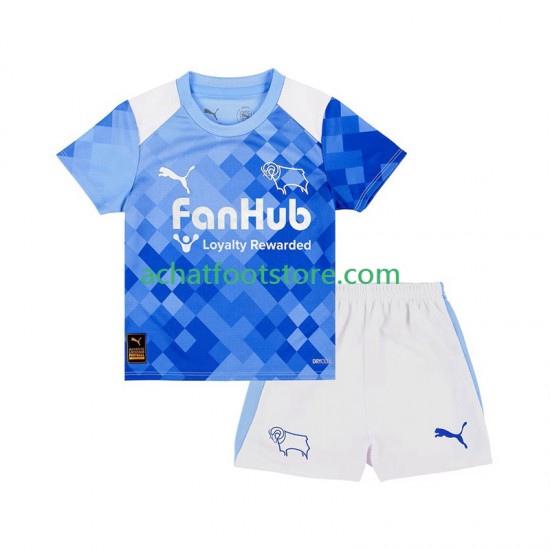 Maillot Derby County 3ème Tenue pour Enfant 2025-2026 Manche Courte