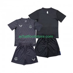 Maillot Everton Gardien Extérieur Tenue pour Enfant 2025-2026 Manche Courte