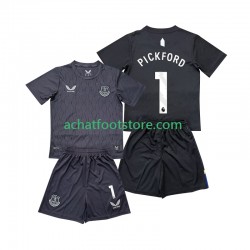 Maillot Everton Pickford 1 Gardien Extérieur Tenue pour Enfant 2025-2026 Manche Courte
