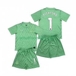 Maillot Everton Pickford 1 Gardien Domicile Tenue pour Enfant 2025-2026 Manche Courte
