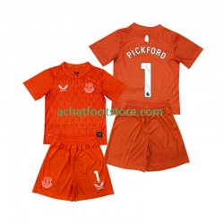 Maillot Everton Pickford 1 Gardien 3ème Tenue pour Enfant 2025-2026 Manche Courte
