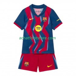 Maillot FC Barcelone 4ème Tenue pour Enfant 2025-2026 Manche Courte