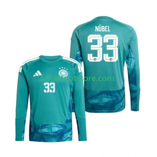 Maillot Allemagne Alexander Nubel 33 Gardien Domicile Tenue pour Homme Coupe du Monde 2026 Manche Longue
