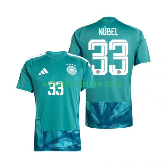 Maillot Allemagne Alexander Nubel 33 Gardien Domicile Tenue pour Homme Coupe du Monde 2026 Manche Courte