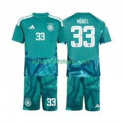 Maillot Allemagne Alexander Nubel 33 Gardien Domicile Tenue pour Enfant Coupe du Monde 2026 Manche Courte