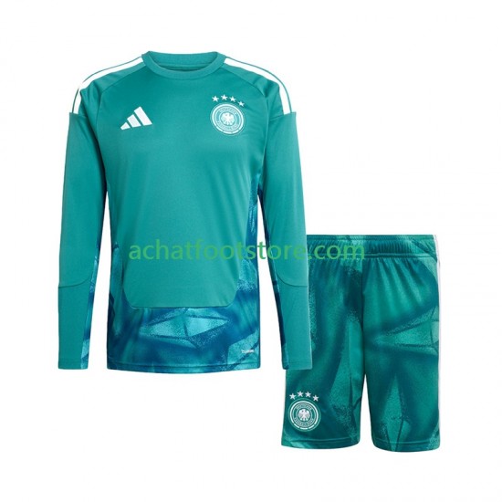 Maillot Allemagne Gardien Domicile Tenue pour Enfant Coupe du Monde 2026 Manche Longue