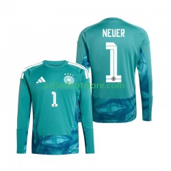 Maillot Allemagne Manuel Neuer 1 Gardien Domicile Tenue pour Homme Coupe du Monde 2026 Manche Longue