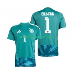Maillot Allemagne Oliver Baumann 1 Gardien Domicile Tenue pour Homme Coupe du Monde 2026 Manche Courte