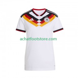 Maillot Allemagne Domicile Tenue pour Femme Coupe du Monde 2026 Manche Courte Maillot Allemagne Domicile Tenue pour Femme Coupe du Monde 2026 Manche Courte