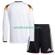 Maillot Allemagne Domicile Tenue pour Enfant Coupe du Monde 2026 Manche Longue