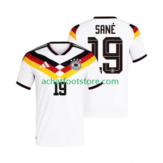 Maillot Allemagne Leroy Sane 19 Domicile Tenue pour Homme Coupe du Monde 2026 Manche Courte