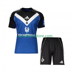 Maillot Hamburger SV Extérieur Tenue pour Enfant 2025-2026 Manche Courte