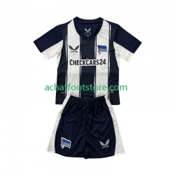 Maillot Hertha BSC Domicile Tenue pour Enfant 2025-2026 Manche Courte