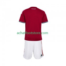 Maillot Hongrie Domicile Tenue pour Enfant Coupe du Monde 2026 Manche Courte