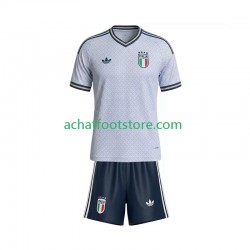 Maillot Italie Extérieur Tenue pour Enfant 2026 Manche Courte