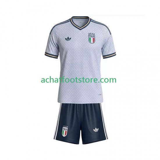 Maillot Italie Extérieur Tenue pour Enfant 2026 Manche Courte