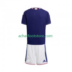 Maillot Japon Domicile Tenue pour Enfant Coupe du Monde 2026 Manche Courte
