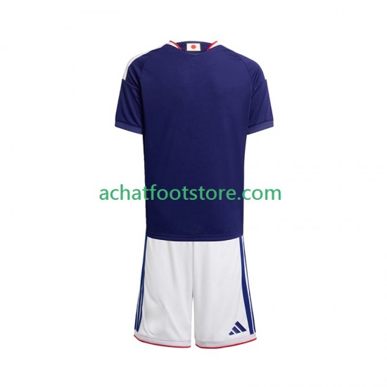 Maillot Japon Domicile Tenue pour Enfant Coupe du Monde 2026 Manche Courte