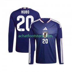 Maillot Japon Kubo 20 Domicile Tenue pour Homme Coupe du Monde 2026 Manche Longue