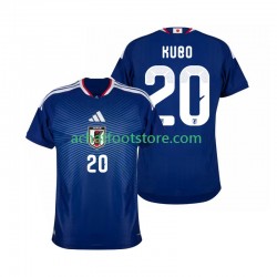 Maillot Japon Kubo 20 Domicile Tenue pour Homme Coupe du Monde 2026 Manche Courte