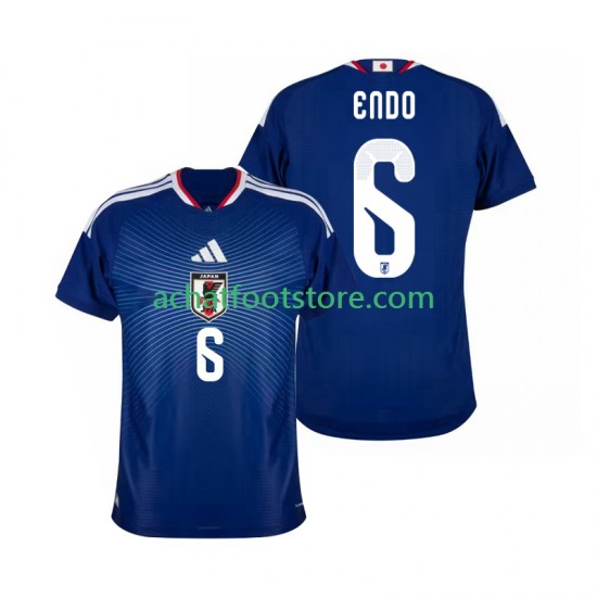 Maillot Japon Wataru Endo 6 Domicile Tenue pour Homme Coupe du Monde 2026 Manche Courte