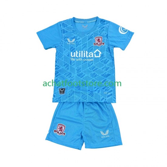 Maillot Middlesbrough Gardien Domicile Tenue pour Enfant 2025-2026 Manche Courte