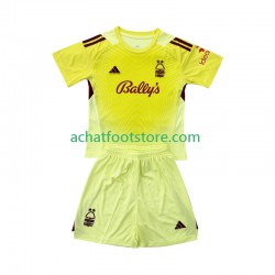 Maillot Nottingham Forest Gardien Domicile Tenue pour Enfant 2025-2026 Manche Courte