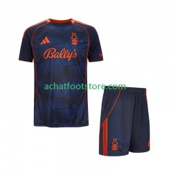 Maillot Nottingham Forest 3ème Tenue pour Enfant 2025-2026 Manche Courte
