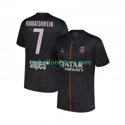 Maillot Paris Saint-Germain Khvicha Kvaratskhelia 7 4ème Tenue pour Homme 2025-2026 Manche Courte