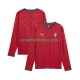 Maillot Portugal Domicile Tenue pour Homme Coupe du Monde 2026 Manche Longue