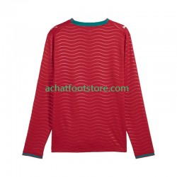 Maillot Portugal Domicile Tenue pour Homme Coupe du Monde 2026 Manche Longue
