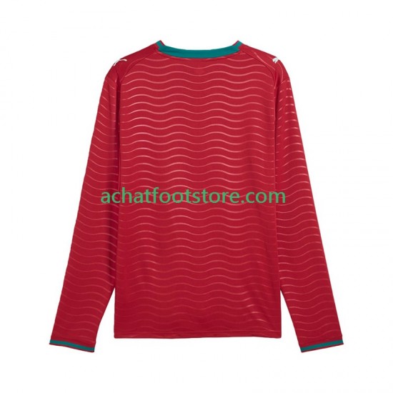 Maillot Portugal Domicile Tenue pour Homme Coupe du Monde 2026 Manche Longue