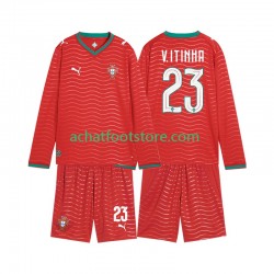 Maillot Portugal Vitinha 23 Domicile Tenue pour Enfant Coupe du Monde 2026 Manche Longue Maillot Portugal Vitinha 23 Domicile Tenue pour Enfant Coupe du Monde 2026 Manche Longue