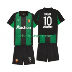 Maillot RC Lens Florian Thauvin 10 Extérieur Tenue pour Enfant 2025-2026 Manche Courte