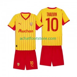 Maillot RC Lens Florian Thauvin 10 Domicile Tenue pour Enfant 2025-2026 Manche Courte