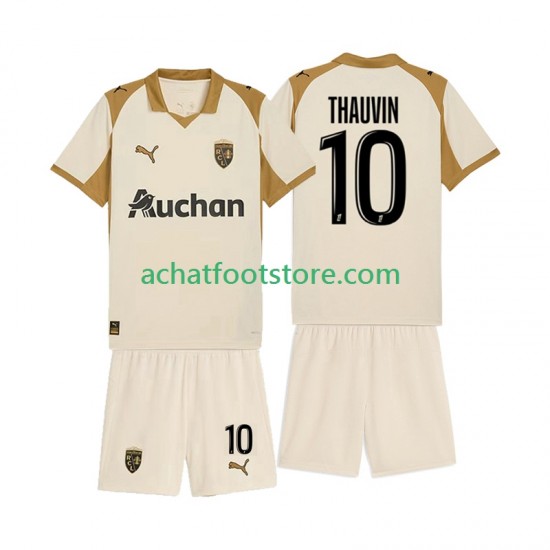 Maillot RC Lens Florian Thauvin 10 3ème Tenue pour Enfant 2025-2026 Manche Courte