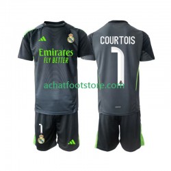 Maillot Real Madrid Thibaut Courtois 1 Gardien 3ème Tenue pour Enfant 2025-2026 Manche Courte