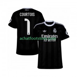 Maillot Real Madrid Thibaut Courtois 1 Gardien 3ème Tenue pour Homme 2025-2026 Manche Courte