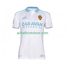 Maillot Real Zaragoza Domicile Tenue pour Homme 2025-2026 Manche Courte