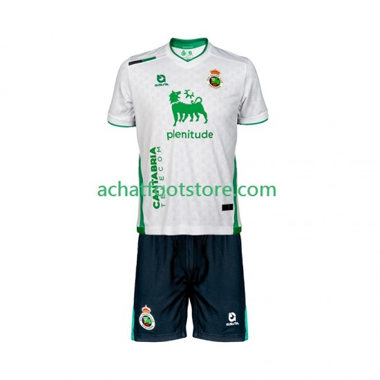 Maillot Santander Domicile Tenue pour Enfant 2025-2026 Manche Courte