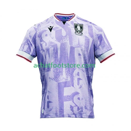 Maillot Sheffield Wednesday Extérieur Tenue pour Homme 2025-2026 Manche Courte