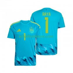 Maillot Espagne David Raya 1 Gardien Domicile Tenue pour Homme Coupe du Monde 2026 Manche Courte