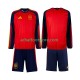 Maillot Espagne Domicile Tenue pour Enfant Coupe du Monde 2026 Manche Longue