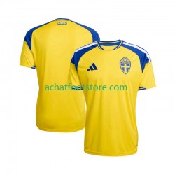 Maillot Suède Domicile Tenue pour Homme 2026 Manche Courte