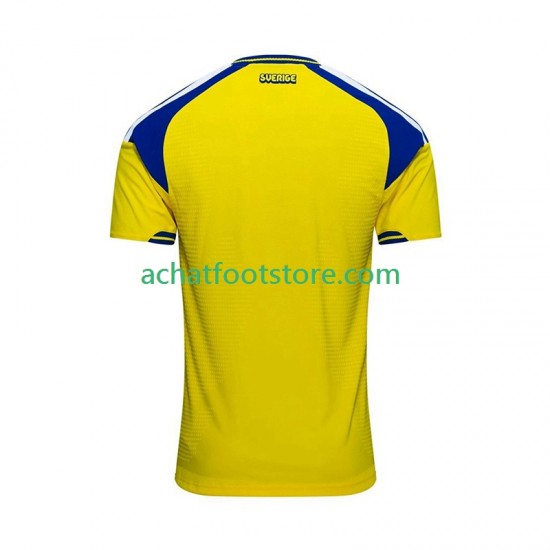 Maillot Suède Domicile Tenue pour Homme 2026 Manche Courte
