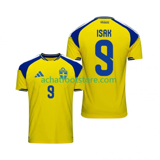 Maillot Suède Isak 9 Domicile Tenue pour Homme 2026 Manche Courte