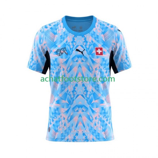 Maillot Suisse Extérieur Tenue pour Homme Coupe du Monde 2026 Manche Courte