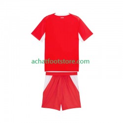 Maillot Suisse Domicile Tenue pour Enfant Coupe du Monde 2026 Manche Courte