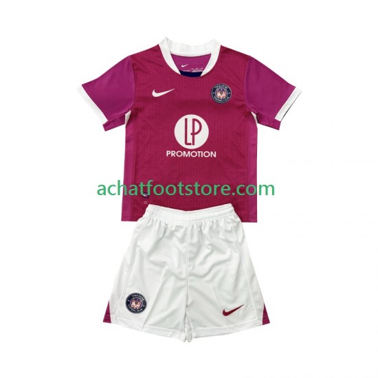 Maillot Toulouse Extérieur Tenue pour Enfant 2025-2026 Manche Courte